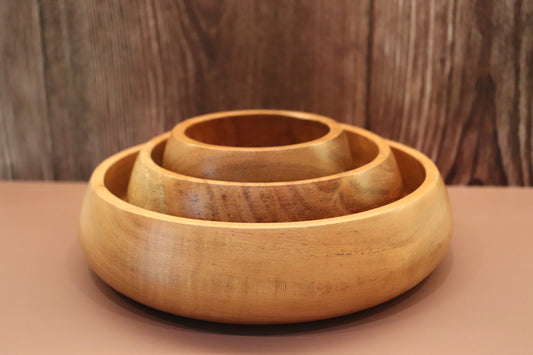 Wood Nesting Bowls