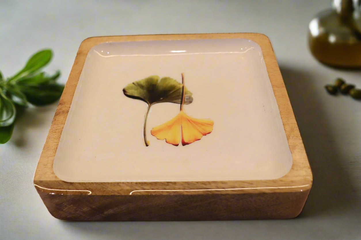 Autumn Leaf Square Platter